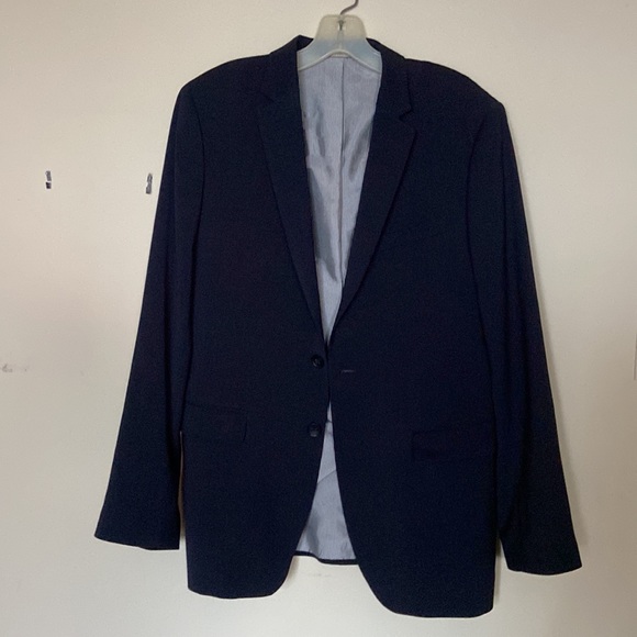 Men’s navy blue blazer - Picture 2 of 9